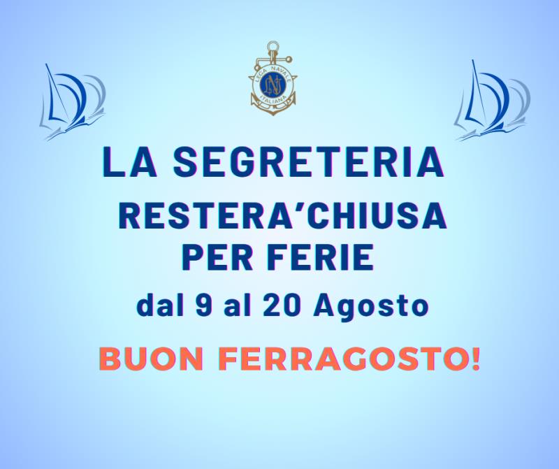 chiusura segreteria
